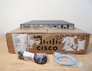 NEU CISCO 2901/K9 Integrated Services Gigabit Router EHWIC-4SHDSL-E NEW OPEN OVP - Bild 1 von 1