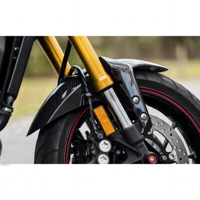 Guardabarros delantero Yamaha FZ-09, MT-09, FJ-09 2014-2017 - 100 % fibra de carbono PW01 Foto 1 de 4