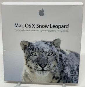 Mac OS X Snow Leopard V10.6 Retail NFR MC202Z/A 2009 - Picture 1 of 12
