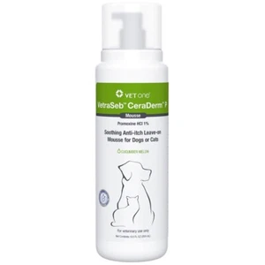 VetraSeb CeraDerm P Mousse for Dogs & Cats 6.8 ounces - Picture 1 of 1