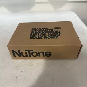 Nutone Door Chime LA-109NO Maplecrest Light Woodgrain Brass Tone - Picture 1 of 6