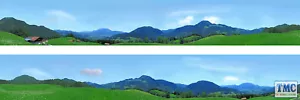 ID235N ID Backscenes N Gauge Bavaria 3 Metres Long in 2 sections (23cm x 300cm) - Picture 1 of 1