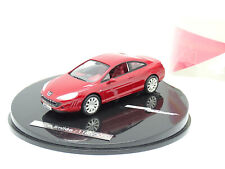 Norev 1/43 - Peugeot 407 Coupe Prologue Rouge Geneve 2005 Boite Ronde