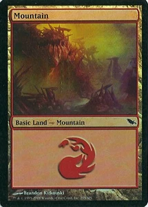 MTG - Shadowmoor - Mountain #295 - Foil - Varie condizioni - Foto 1 di 1