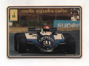 Adesivo FORMULA 1 OSELLA Squadra corse EDDIE CHEEVER sticker F1 Denim 2 - Picture 1 of 1