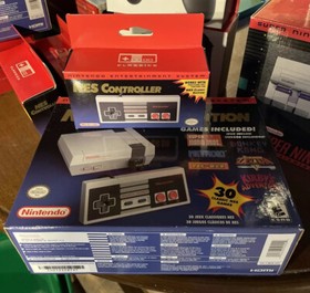 Nintendo NES Classic Mini Christmas Bundle w Extra Controller 100% Authentic