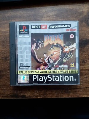 Doom Value Series PS1 PlayStation 1 Complete PAL EXCELLENT DISC CONDITION - Image 1 of 4