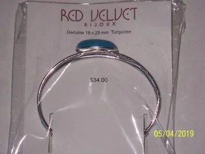 Red Velvet Bijoux Turquoise Bracelet - Picture 1 of 3