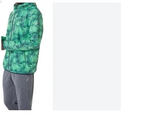 Jaqueta Asics Packable (XXL) 2011B970 Verde - Imagem 1 de 1