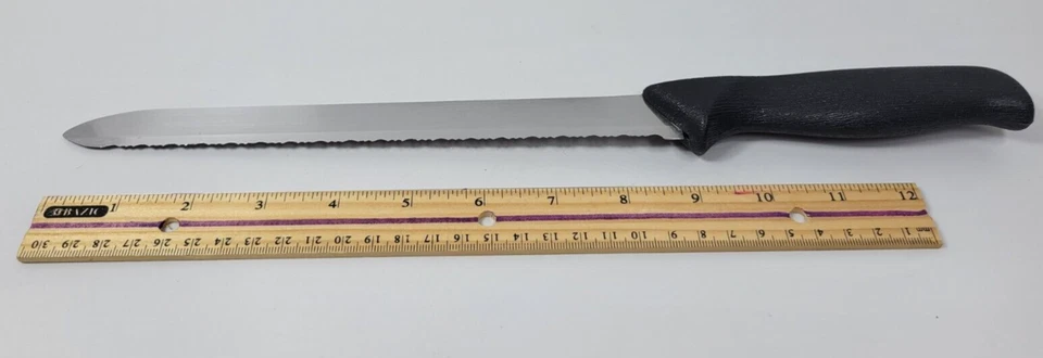 14" Pampered Chef-Bread Knife U.S.A Made Stainless Steel Vintage - Image 1 of 4