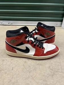 Jordan 1 Retro Patent Chicago Bulls 2003 Size 13 WORN 136085-106 Authentic - Picture 1 of 7