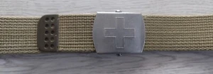 Hüftgürtel Mammut, Cordura, oliv, Gr. 120 cm / 47,2 Zoll, 1995, gebraucht, Schweizer Armee - Bild 1 von 10