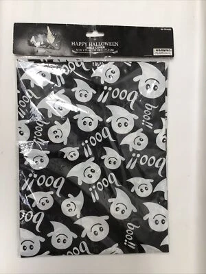 Happy Halloween Ghost Table Cover 52 in x 70 in  - Image 1 of 3