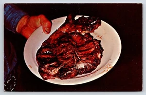 Postkarte Pinnacle Peak Patio Restaurant, T-Bone Steak, Scottsdale, Arizona - Bild 1 von 2