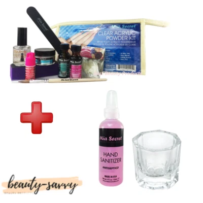 Juego Acrílico Transparente MIA SECRET (Kit-01) + (HS-60) + (DD-C) Foto 1 de 2