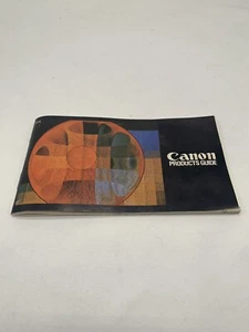 Vintage 1977 Canon Products Guide Booklet E5077d Fun for Collector Display RARE - Photo 1/4