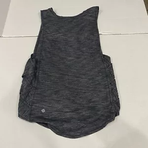 Camiseta sin mangas Lululemon Var-City musculosa jaspeada pizarra cardio escuadrón para mujer - Imagen 1 de 5