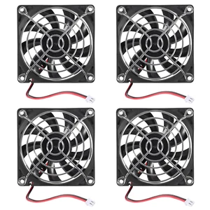 AITRIP 4PACK 80Mm Fan 80X15Mm 12V Computer Fan 8CM PC Fan DC 12V Case Fan 2800 R - Picture 1 of 12