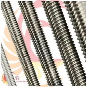 LEFT HAND A2 Stainless Threaded Bar - M6 M8 M10 M12 M16 - Rod Studding Allthread - Picture 1 of 3