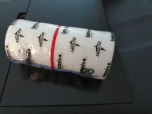 Medline NonSterile Sure Wrap Elastic Bandage 4" x 5yd White - Picture 1 of 3