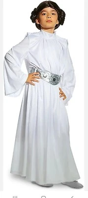 Girls Disney NWT Princess Leia Costume NEW 11/12 11 12 Star Wars - Image 1 of 4
