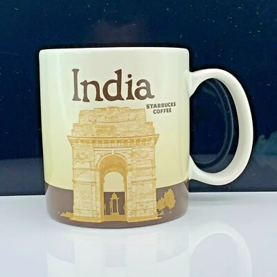 STARBUCKS City Mug Tasse - INDIA - NEU - SKU - Indien - Icon Collector Series