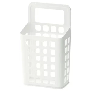 IKEA VARIERA PLASTIC BAG HOLDERE HOME AND KITCHEN ORGANIZER WHITE 10L DISPENSER - Picture 1 of 3