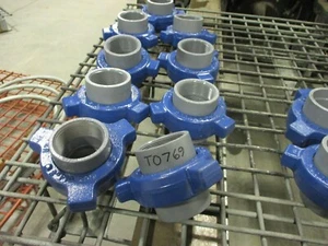 Hammer Union C&C 2" Fig: 200 (2000 psi) Female NPT Thread Blue/Gray - Picture 1 of 6