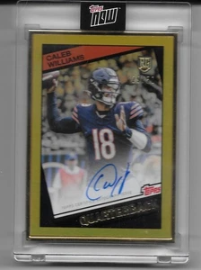 2024 Topps /50 Caleb Williams Rookie Campaign 1984 Gold RC Auto - Chicago Bears - Bild 1 von 2