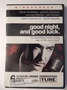 Good Night, and Good Luck. (DVD, 2005) George Clooney Robert Downey Jr - Imagen 1 de 1