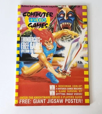 Computer And Video Games Magazine November 1987, C+VG - Image 1 of 2
