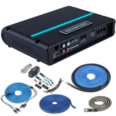 Amplificador Mono Memphis PRX6001V 600W RMS + Kit Amplificador Foto 1 de 4