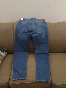 LUCKY BRAND 121 SLIM STRAIGHT Men’s 36x32 Blue Jeans NEW - Picture 1 of 7