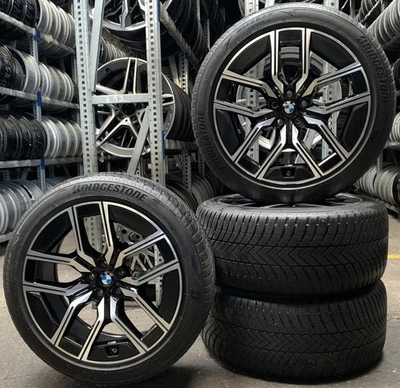 4 Orig BMW Winterräder Styling 907 M 255/45 R20 105V 7er G70 X3 G45 5A19DE8 3263 - Bild 1 von 3