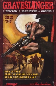 Graveslinger #2 VF/NM; Image | Shannon Denton - Jeff Mariotte - Shadowline - w/B - Bild 1 von 1