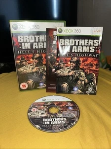 Juego Xbox 360: Brothers in Arms Hell's Highway completo con manual en muy buen estado - PAL ✅ - Imagen 1 de 7