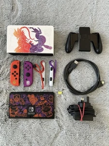 Nintendo Switch OLED Pokemon Scarlet and Violet Edition - Picture 1 of 9