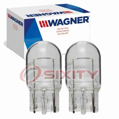 2 pc Wagner Rear Turn Signal Light Bulbs for 1999-2018 Nissan Altra EV jk - Image 1 of 4