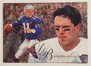 '95 Flair Preview mis-print football card 20 of 30  Drew Bledsoe - Picture 1 of 2