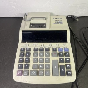 Canon MP27D Business Calculator Clock Calendar 12 Digits - Picture 1 of 4