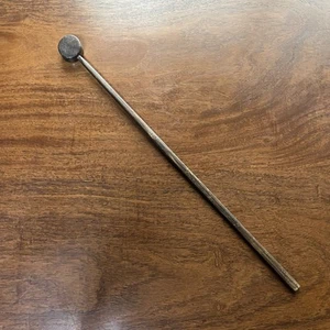 Vintage Japanese Wooden Shumoku ー Rin Bell-Stick ー Buddhist Tool 1940s Rare - Picture 1 of 9