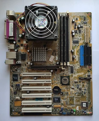 Asus A7V600 Motherboard with AMD Athlon XP 2600+ CPU and 2GB RAM - Test OK! 655 - Image 1 of 4