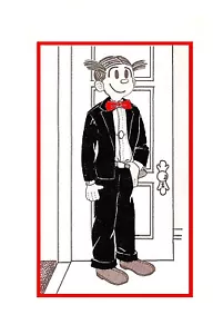 Vintage 25" große Dagwood Puppe-Schnittmuster 736 - Bild 1 von 1