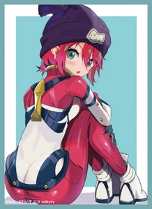 Mobile Suit Gundam GQuuuuuuX Amate Yuzuriha Doujin Card Sleeve Protector - Picture 1 of 1