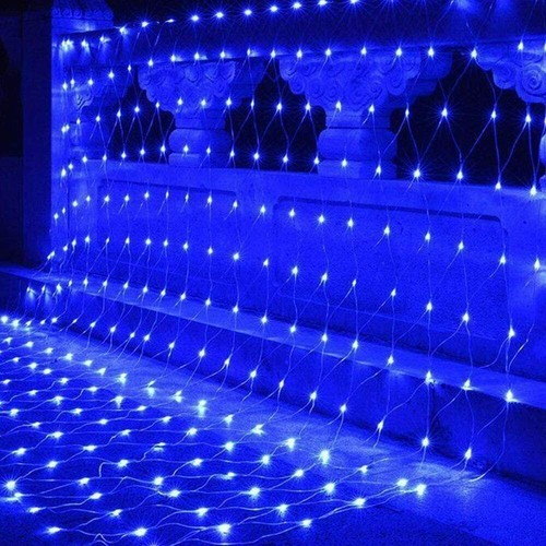 200 LED Net Curtain Mesh Fairy String Lights Home Party Wedding Christmas Decor