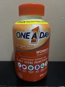 ONE A DAY Women's Health Complete Multivitamin Multimineral 200 Tablets- 07/2025 - Picture 1 of 7