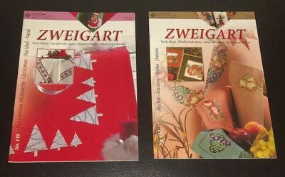 Zweigart Needlework Ideas Booklets N0.139 Christmas And No. 137 Autumn - Image 1 of 2