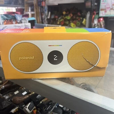 POLAROID P2 REPRODUTOR DE MÚSICA ALTO-FALANTE BLUETOOTH SEM FIO AMARELO - Imagem 1 de 4