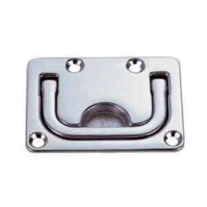 ******** NEW Perko 0776DP2CHR Flush Lifting Handle Chrome Bronze 3-3/4" X 2-3/4" - Bild 1 von 2