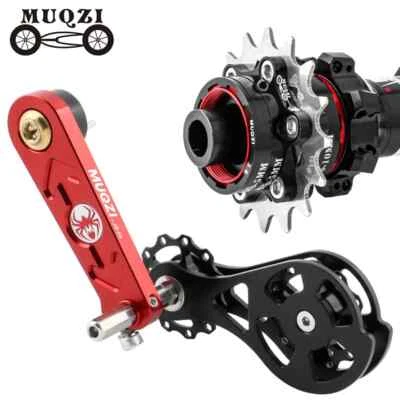 Kit de conversión de una sola velocidad tensor de cadena para bicicleta guía de cadena casete de 1 velocidad engranaje Foto 1 de 4